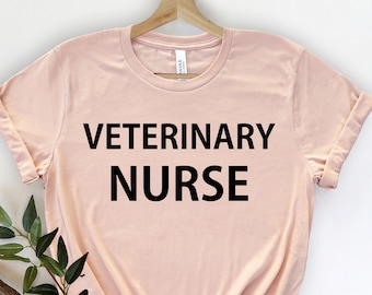 Veterinaire verpleegkundige shirt, dierenarts shirt, dierenarts shirt, dierenarts geschenk, veterinaire shirts, onzijdig, Animal Doctor shirt, dierenarts Tech