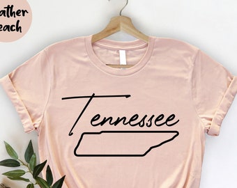 Tennessee Shirt, Tennessee State Souvenir Shirt, Tennessee Fan Shirt, Tennessee Home Shirt, Tennessee Urlaub Tshirt, Tennessee Geschenke