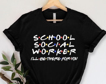 Schule Sozialarbeiter Shirt - Sozialarbeiter - Sozialarbeiter Geschenk - Sozialarbeiter - Mitarbeiter - Geschenk für Sozialarbeiter - Sozialarbeiter Student