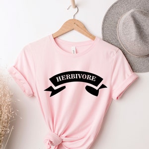 Team Herbivore - Veganes Shirt - Pflanzen Shirt - Vegetarisch Shirt - Pflanzenbasiertes - Grünes Shirt - Pflanzendame - Pflanzenliebhaber - Gärtner Shirt