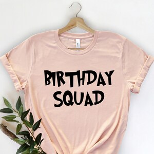 Birthday Squad Shirt, Birthday Group Shirts, Birthday Girl, Birthday Shirt Women, Birthday Queen, Birthday Party Shirts, Birthday Crew Shirt