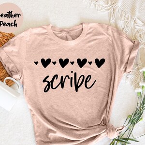 Scribe Shirt, ER Scribe Tshirt, Gift for Scribe, Healthcare Worker Gift , Future Medical Scribe, Scribe Appreciation, Scribe Future School