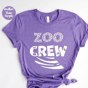 Camisa del equipo del zoológico, camisa del equipo del zoológico escolar, camisa de amante de los animales, camisa de primos, camisas familiares geniales, camiseta de viaje del zoológico, cuidador de animales, camisa de vida salvaje