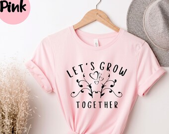 Let's Grow Together, Autism Shirt, Puzzle Piece Shirt,  Asd And Spd, Autism Tee, Teacher shirts, Autism Awareness , Autism Teacher Shirt
