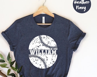 Custom Baseball Shirt, Baseball Shirt, Baseball Tee, Baseball Day, Sports Shirts, Baseball Gift, Baseball Mom, Sports Team, Custom Sports