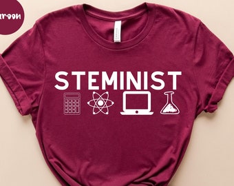 Camisa Steminista - Camisa Feminista - Presente Feminista - Girl Power - Mulheres Fortes - Mulher Feminista - Presente para Feminista - Mulheres Empoderadas - Iguais