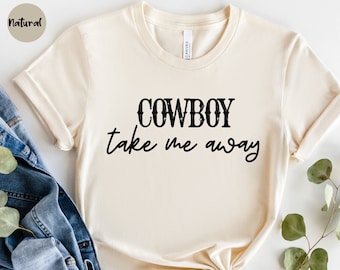 Cowboy Take me away - Koszulka Country Music - Country Legends, - Koszulka z muzyką lat 90. - Koncert Country - Koszulka z muzyką lat 90. - Piosenka Country Music