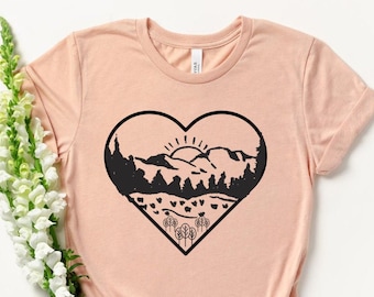 Hiking Shirt - Explore Shirt - Mountains Shirt - Adventure Shirt - Camping Shirt - Forest Shirt - Travel Shirt - Outdoor Shirt Nature Shirt