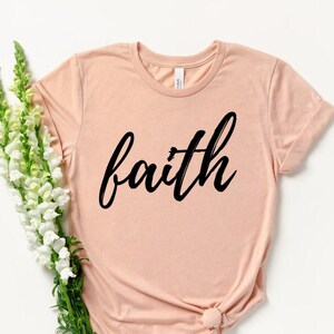 Christian Shirt - Faith Shirt - Religious Shirt - Christian Gift - Blessed Shirt - Vertical Cross - Church - Bible Verse Gift for Christian
