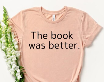 Book Shirt - Book Lover Shirt - Bookworm Shirt - Reading Shirt - Cute Book Tee - Reader Shirt - Nerdy Shirt - Librarian Shirt - Read Shirt