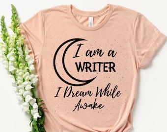 Writer Shirt - Journalist Shirt - Author Gift - Writer Gift - Author Shirt - Gifts for Writers - Novel Writing - Novelist Gift Book Writer