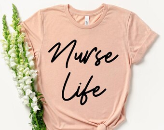Nurse Shirt - Nurse Life Shirt - RN Love - Nurse Gift - RN Shirt - Nursing Student - Funny Nurse - Nursing Tee - Cute Nurse Gift voor Nurse