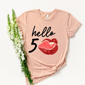 50th Birthday Shirt - Vintage 1970 Shirt - Hello Fifty - 50 Years Old Shirt - Birthday Shirt - 1970 T-Shirt - Fifty Shirt - Born In 1970