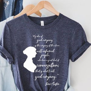 Jane Austen Shirt, Bookish Gift Shirt, Obstinate Headstrong Girl Shirt, Pride And Prejudice, Jane Austen Fan Shirt Feminist Shirt Book Lover