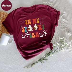 I min kusliga era T-shirt, kuslig säsong, retro Halloween, rolig spöke T-shirt, kuslig mamma T-shirt, Iprintasty Halloween, Halloween-grafik bild 4