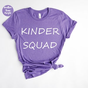 Kinder Squad Shirt, Kindergarten Shirt, Kindergarten Team, Kindergärtnerin, Schulanfang, Erster Schultag, Grundschule