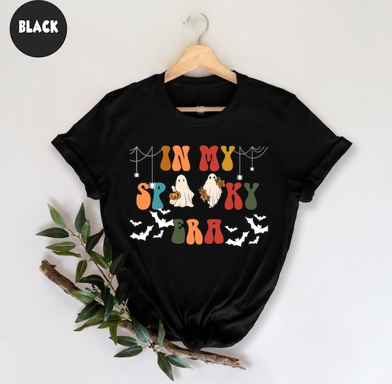 In My Spooky Era T-Shirt, Spooky Season, Retro Halloween, Funny Ghost T-Shirt,  Spooky Mom Tee, Iprintasty halloween, Halloween Graphic