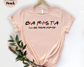 Barista Shirt , Coffee Maker Tshirt , Gift for Barista,  Coffee Machines Shirt, New Barista Gift Idea, Coffee Shop, Cafe Staff Shirts