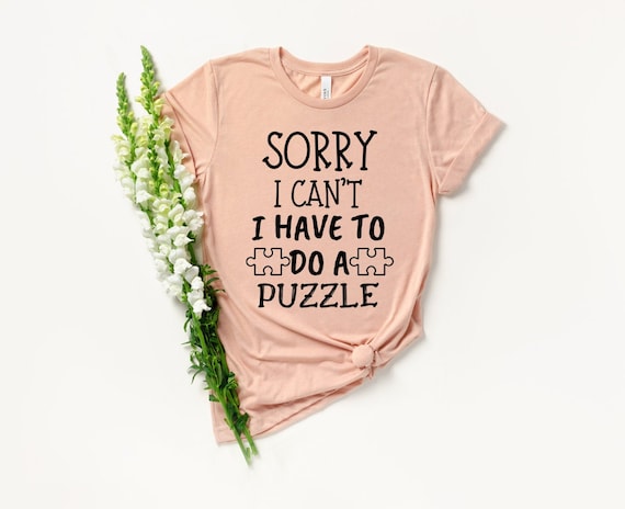 Puzzle Shirt - Puzzle Gift - Puzzle Tee - Puzzle Lover Shirt - Puzzle Lover Gift - Puzzle Solver Shirt- Puzzle Solver Gift - Jigsaw Puzzle