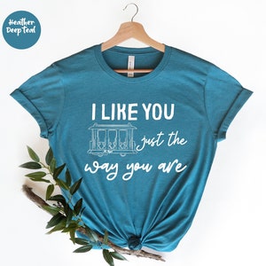 Mister Roger's Shirt - Teacher Shirts - I like you just way you are - Feelings Shirt - School Counselor - Teacher Gift - Social Emotional