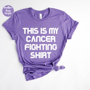 This Is My Cancer Fighting Shirt, Cancer T Shirt, Stronger Than Cancer, Breast Cancer Shirt, Cancer Survivor TShirt, Cancer Warrior T-Shirt