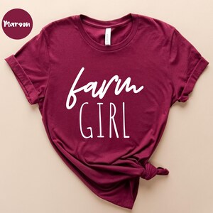 Farm Girl Shirt - Country Girl - Country Living - Southern Style - Cowboy Boots For Life - Rodeo - Country Shirt - Country Music - Southern