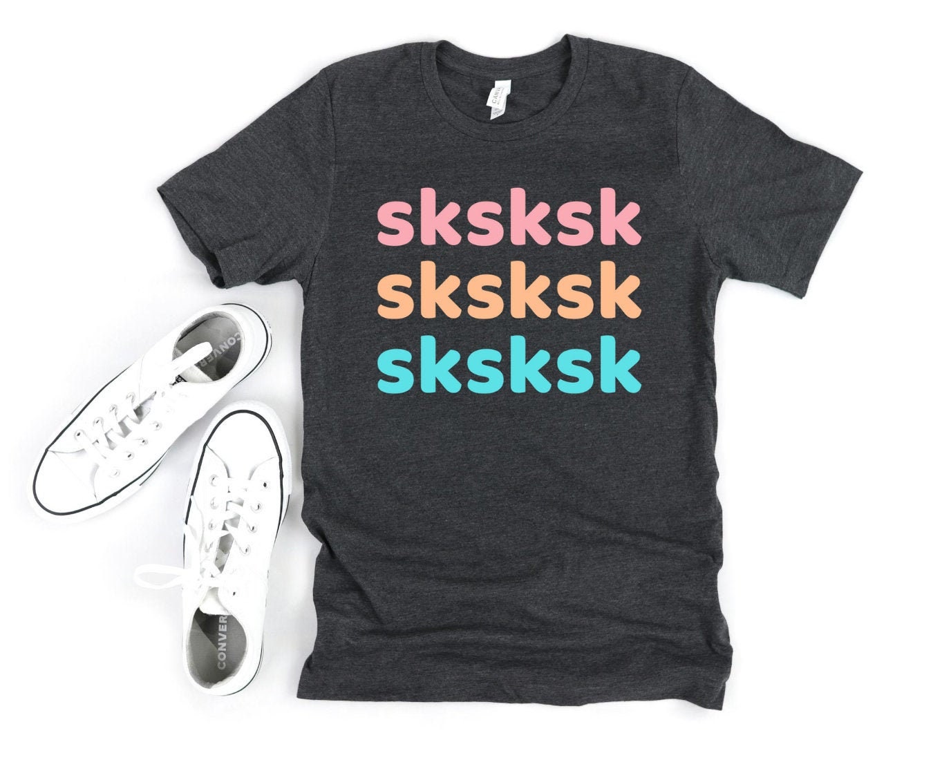 SKSKSK Shirt VSCO Girl Cute Girl Shirt 