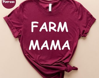 Farm Mama, Chicken Mama,  Southern Shirt, Farm Shirt, Southern Mom , Farm Apparel, Country Living, Farmer Gift, Farm Birthday, Farm Girl