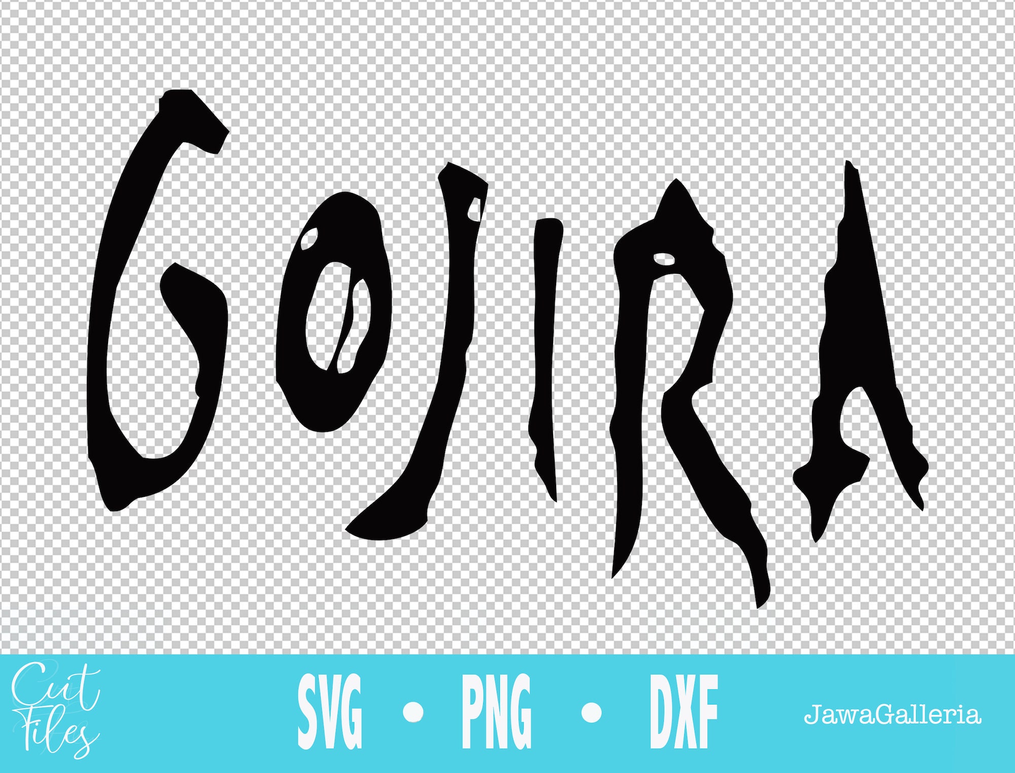 Gojira band logo SVG. Progressive metal band SVG Editable | Etsy