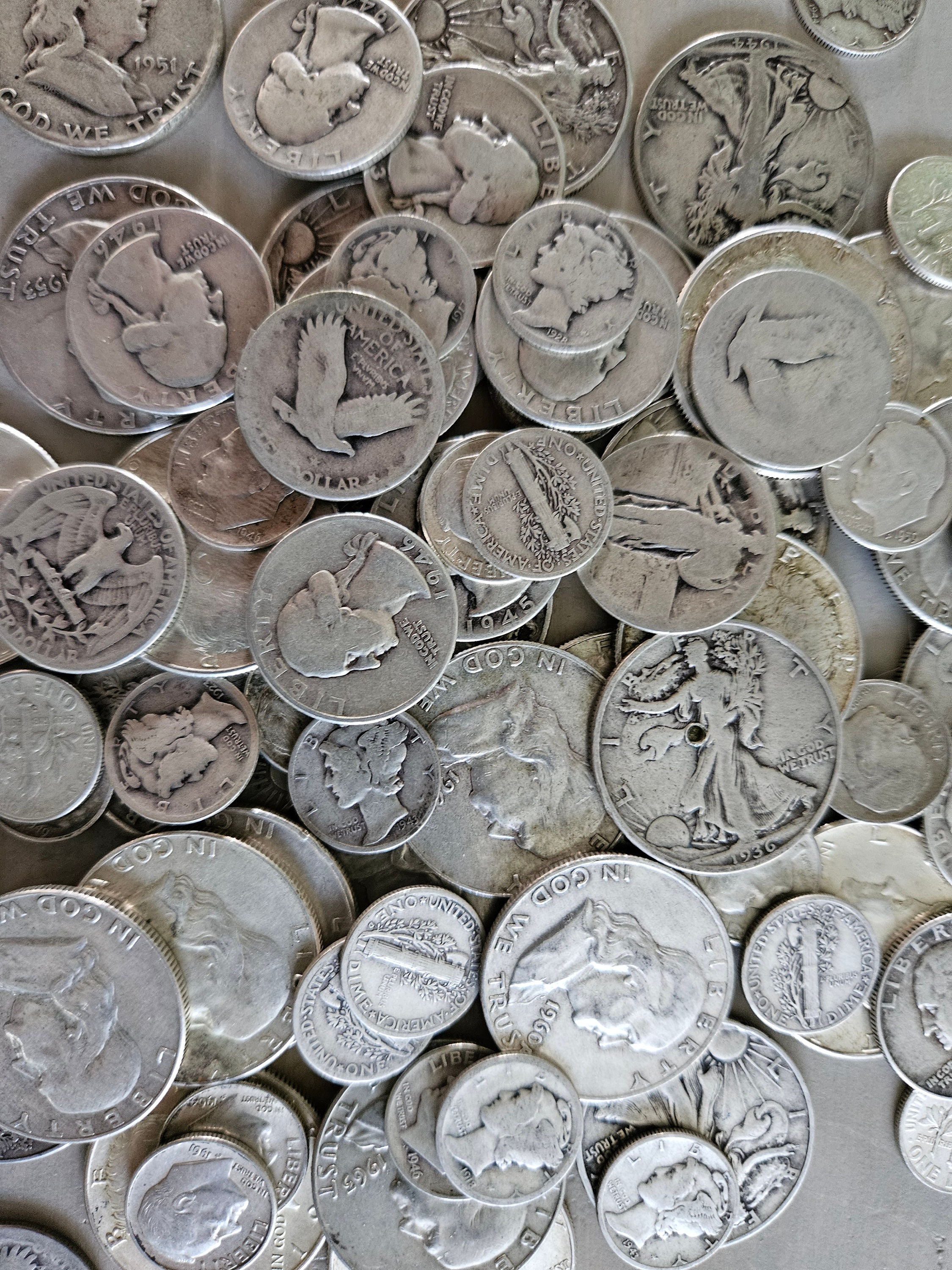 ジャンク銀貨まとめ 明治7年銘 2021年 公式リストライク貨 プルーフ 純銀製 試作貨 貿易銀 コレクション