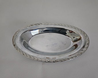 International Silver Co. oval serving tray