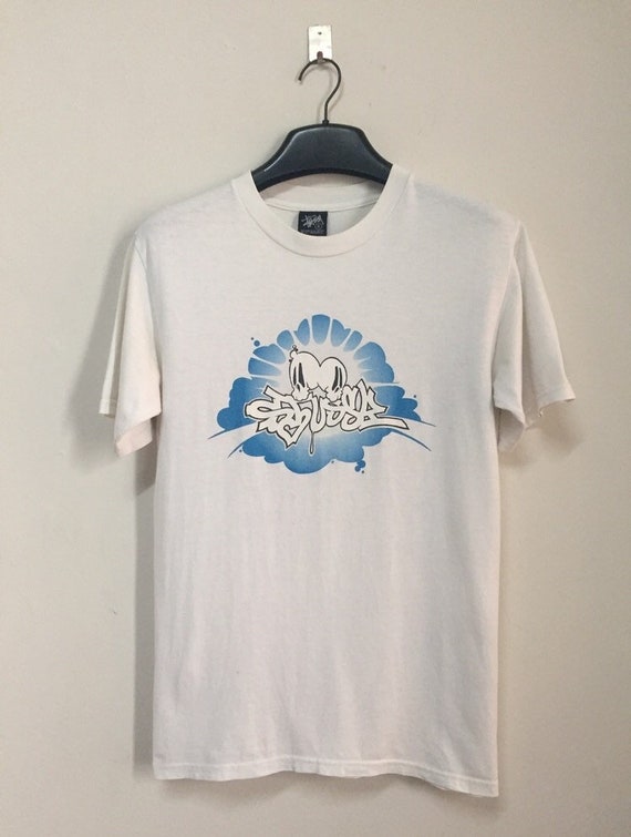 Vintage Stussy Graffiti T-shirt