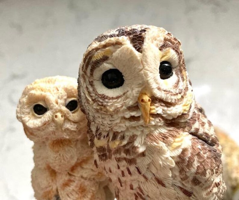 Vintage Russell Willis 1998 / 1997 Nesting Owl Extremely Cute