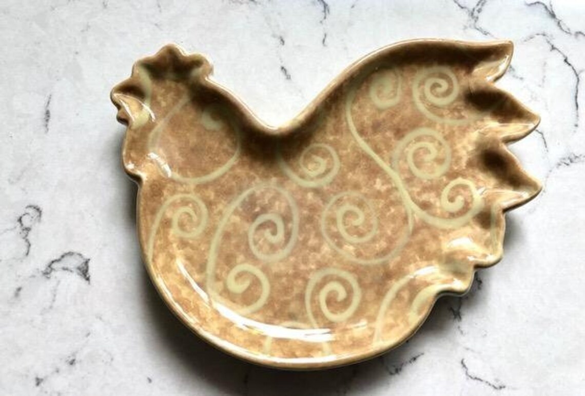 Vintage Cracker Barrel Elegant Rooster by Susan Etsy