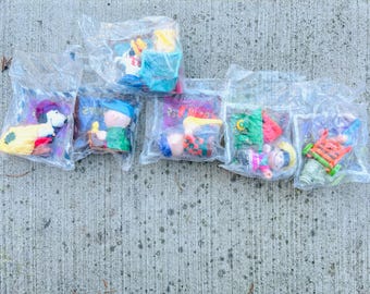 1980s New Unopened_Rare Snoopy Mcdonald's Peanuts Product Full Complete Happy Meal Toys