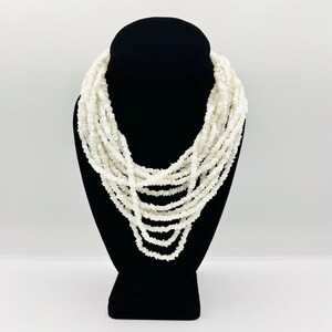 Vintage Mother of Pearl 12 Strand Necklace