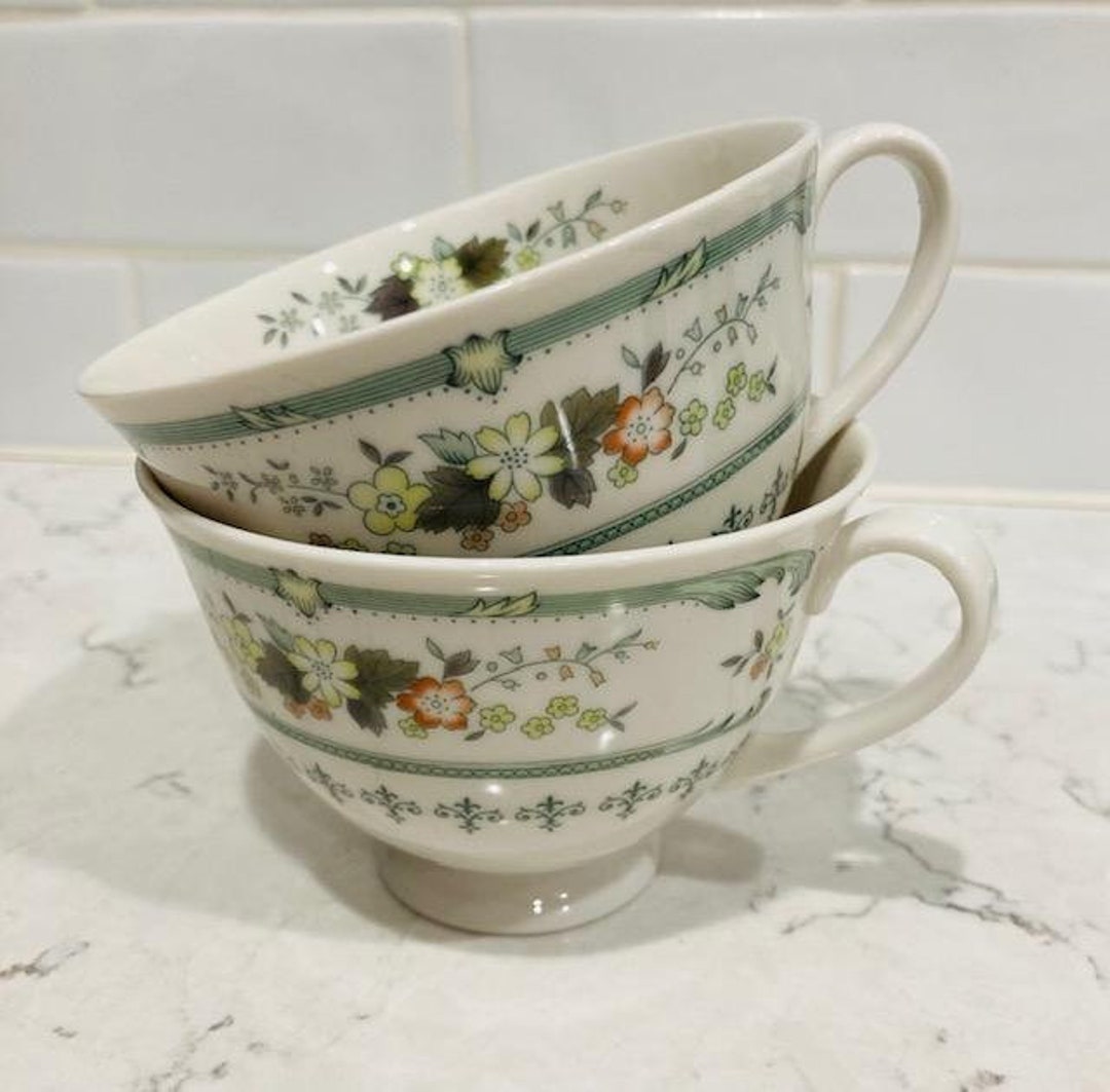 One Pair of Vintage Royal Doulton Made in England Provencal doulton