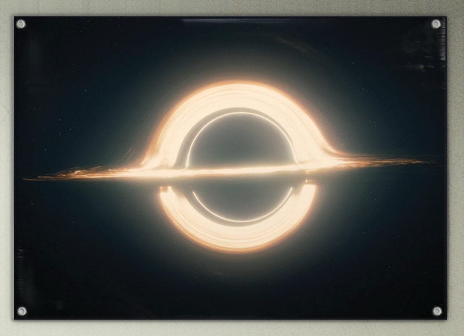 New BLACK HOLE ROUND Interstellar Vinyl Banner Poster 27x39 | Etsy Ireland