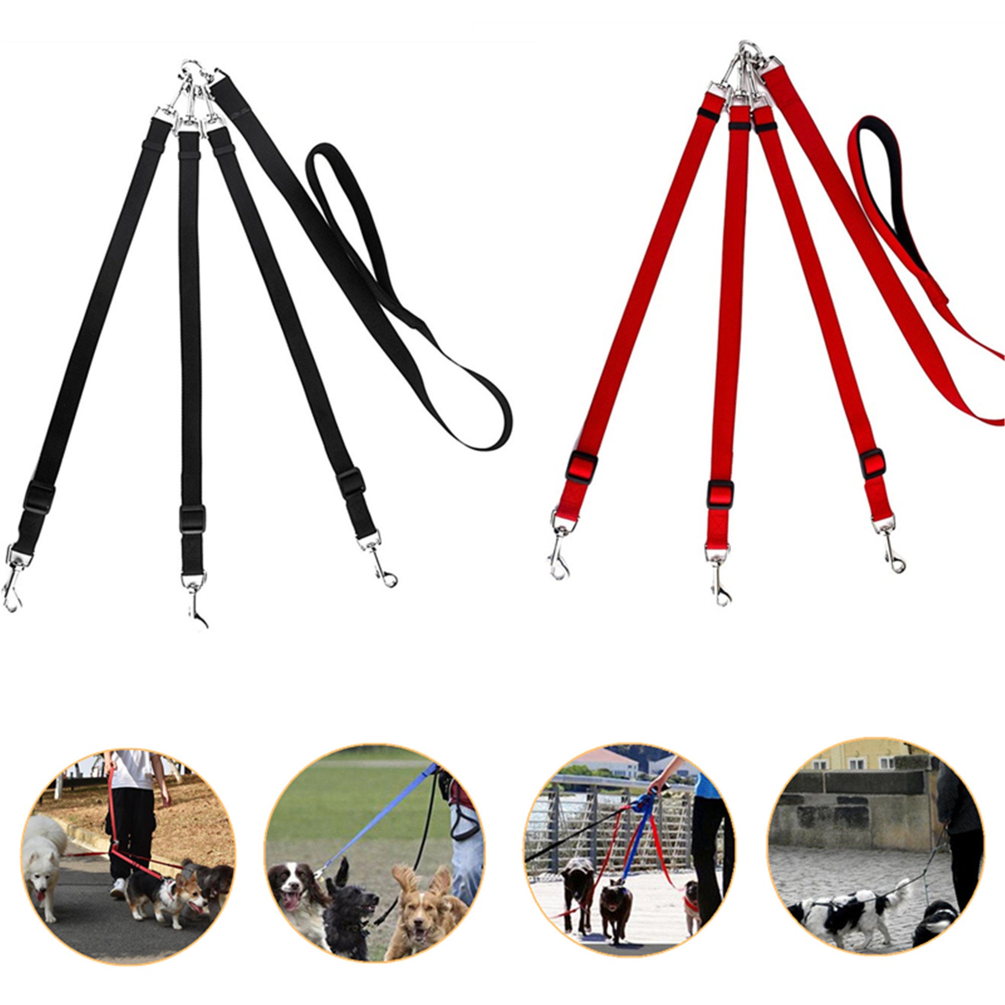 Good Quality Home Pet Belt 3 In 1 Dog Leashes For Multiple Etsy