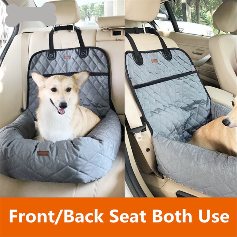 Dog Car Seat Bed Travel Dog Car Seats for Small Medium Dogs Etsy