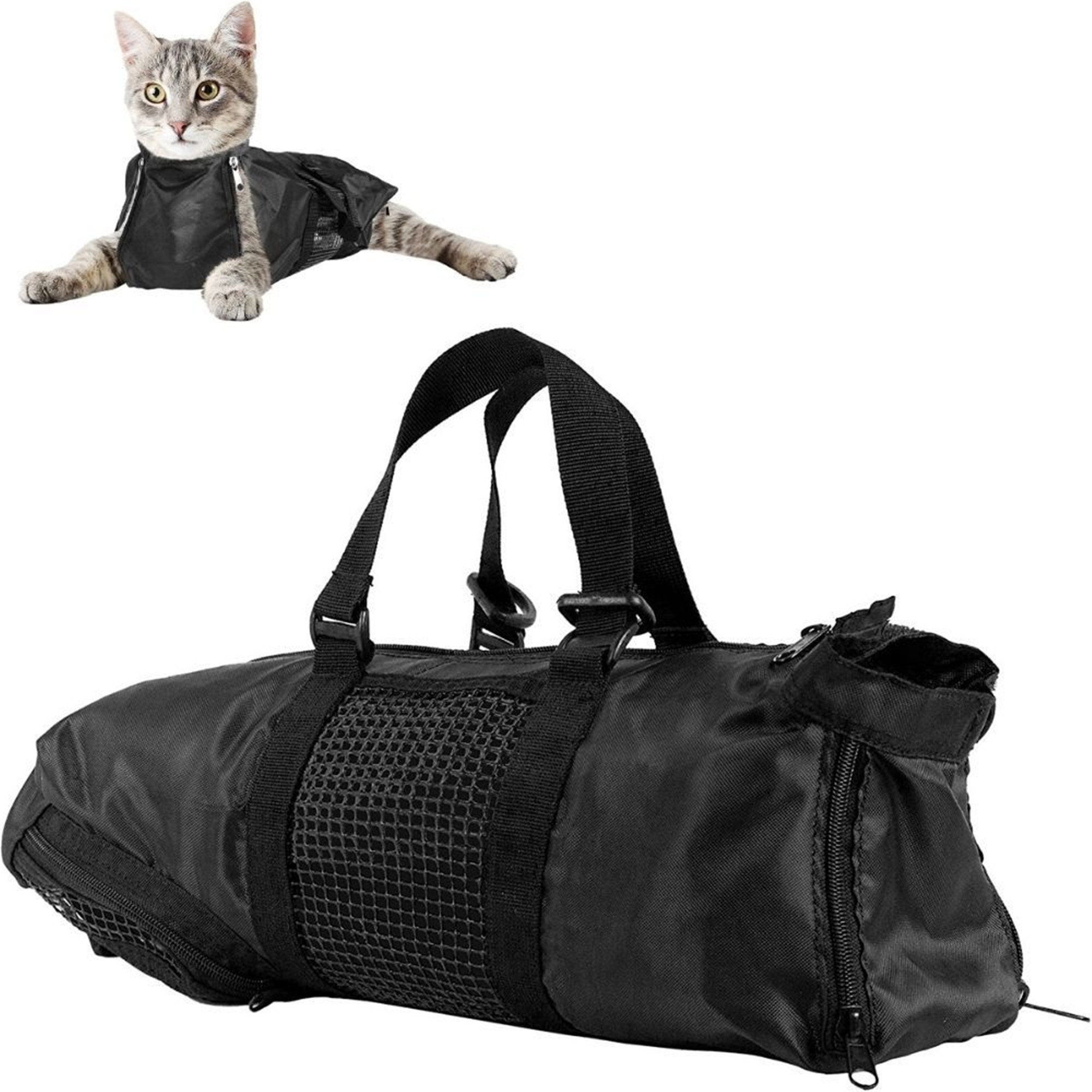 Cat Grooming Restraint Bags Cat Grooming Bag Pet Bathing Bag Etsy