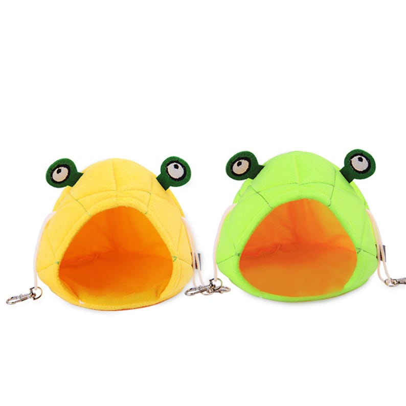 1pc Hamster Hanging House Small Animal Cages Banana Design Winter Warm Mouse Cotton Soft Bed Hammock