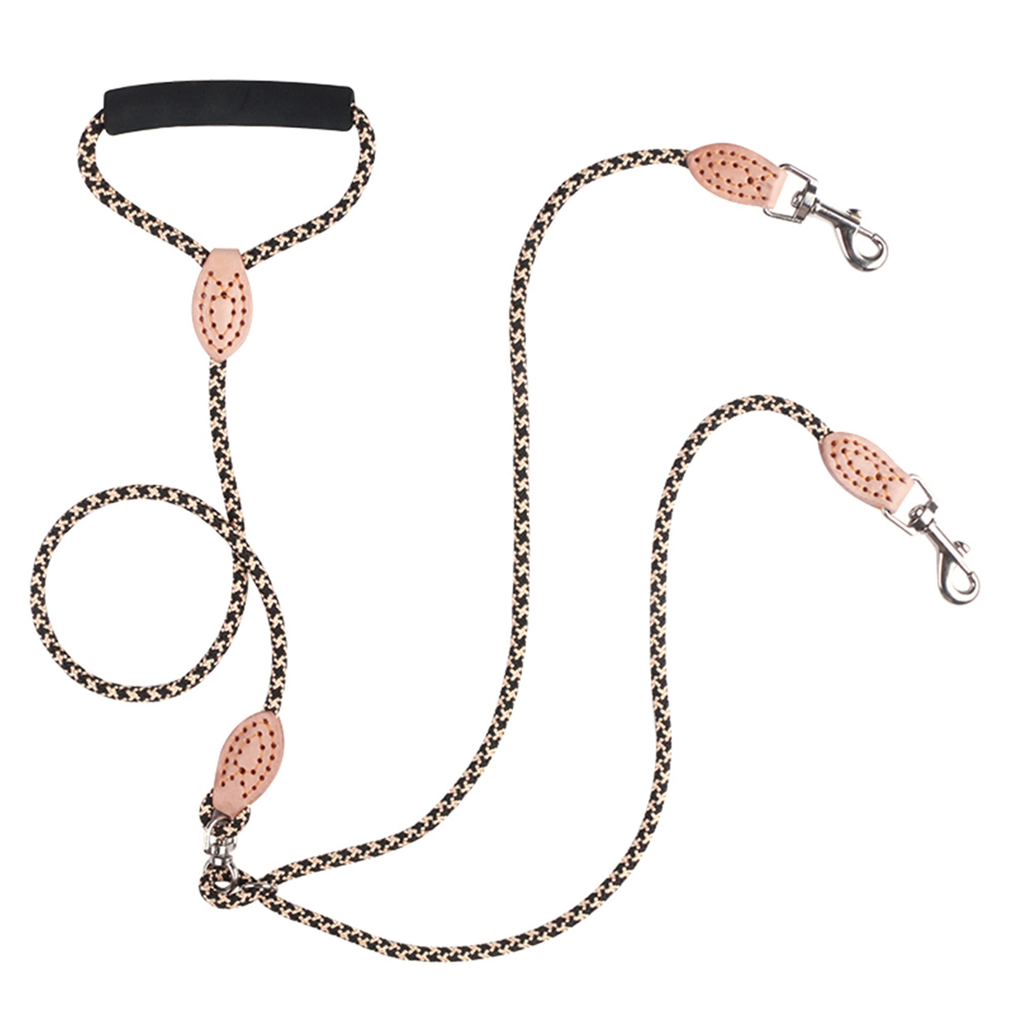 Nylon double dog leashes Walk two dogs leash small dog Leash Etsy