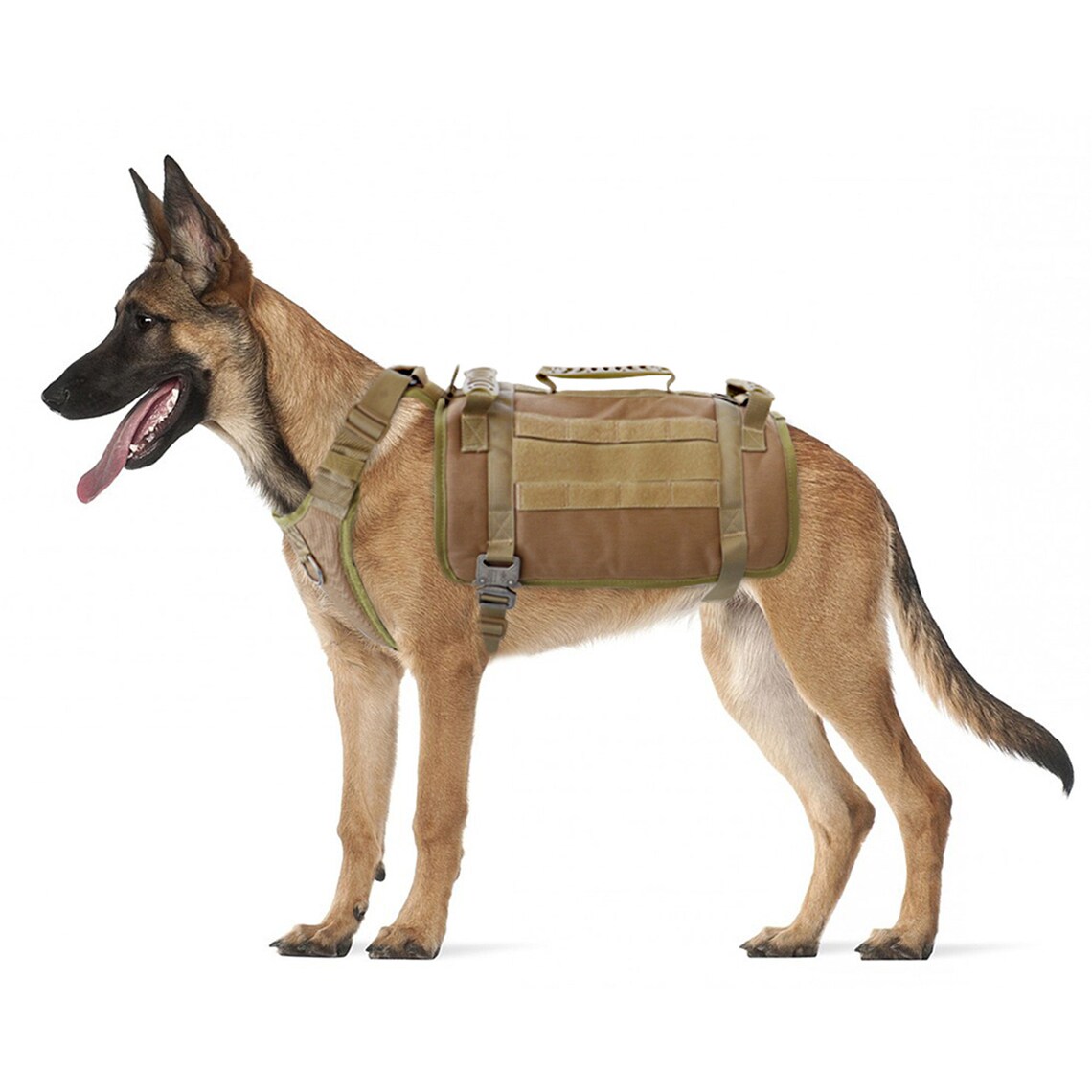 Military Tactical Dog Harness German Shepherd Pet Dog Vest Etsy