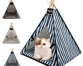 outdoor cat teepee