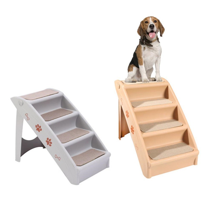 Dog Stairs Pet 4 Steps Stairs for Small Dog Puppy Teddy Bed Etsy