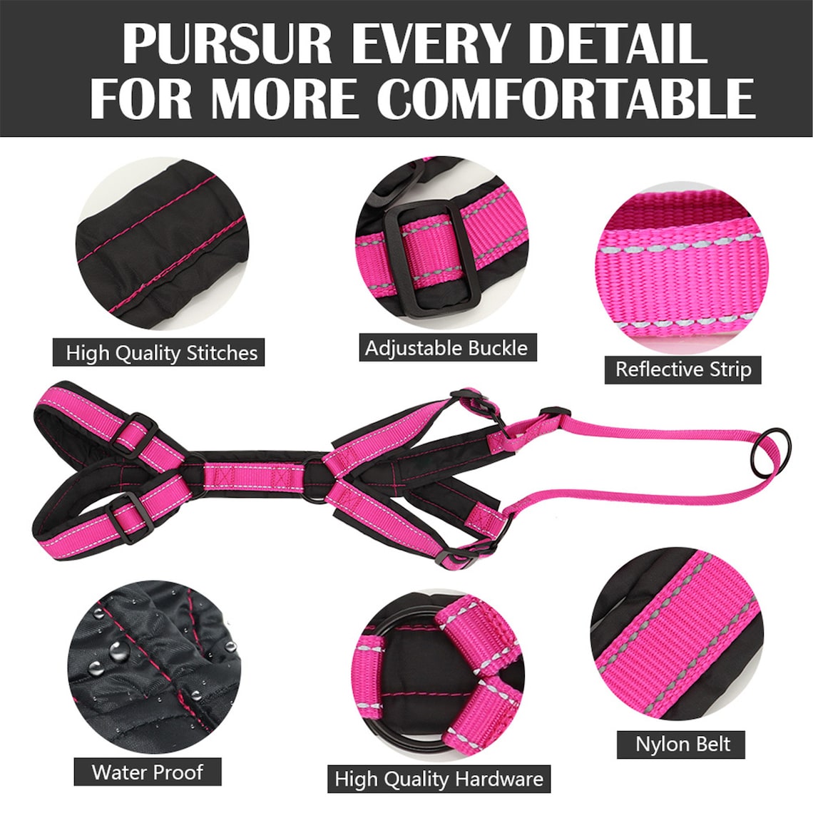 Reflective Dog Sledding Harness Waterproof Dog Sled Harness Etsy