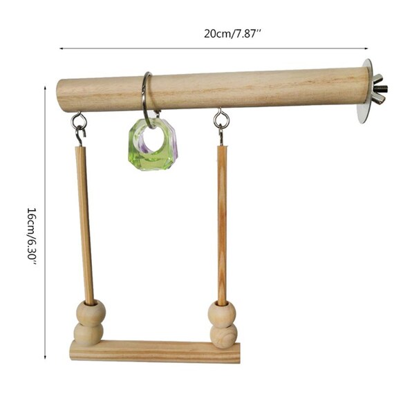 t bar parrot stand
