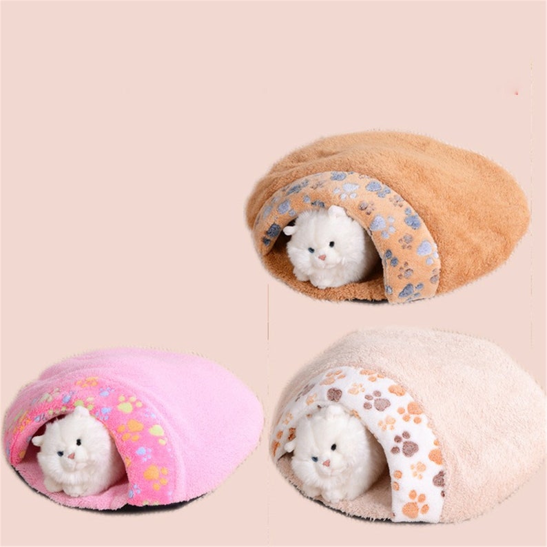 Pet Products Warm Soft Flannels Cat House Pet Mats Sleeping Bag Lovely Hamburger Puppy Cushion Rabbit Bed Dog Kennel Cat Bed