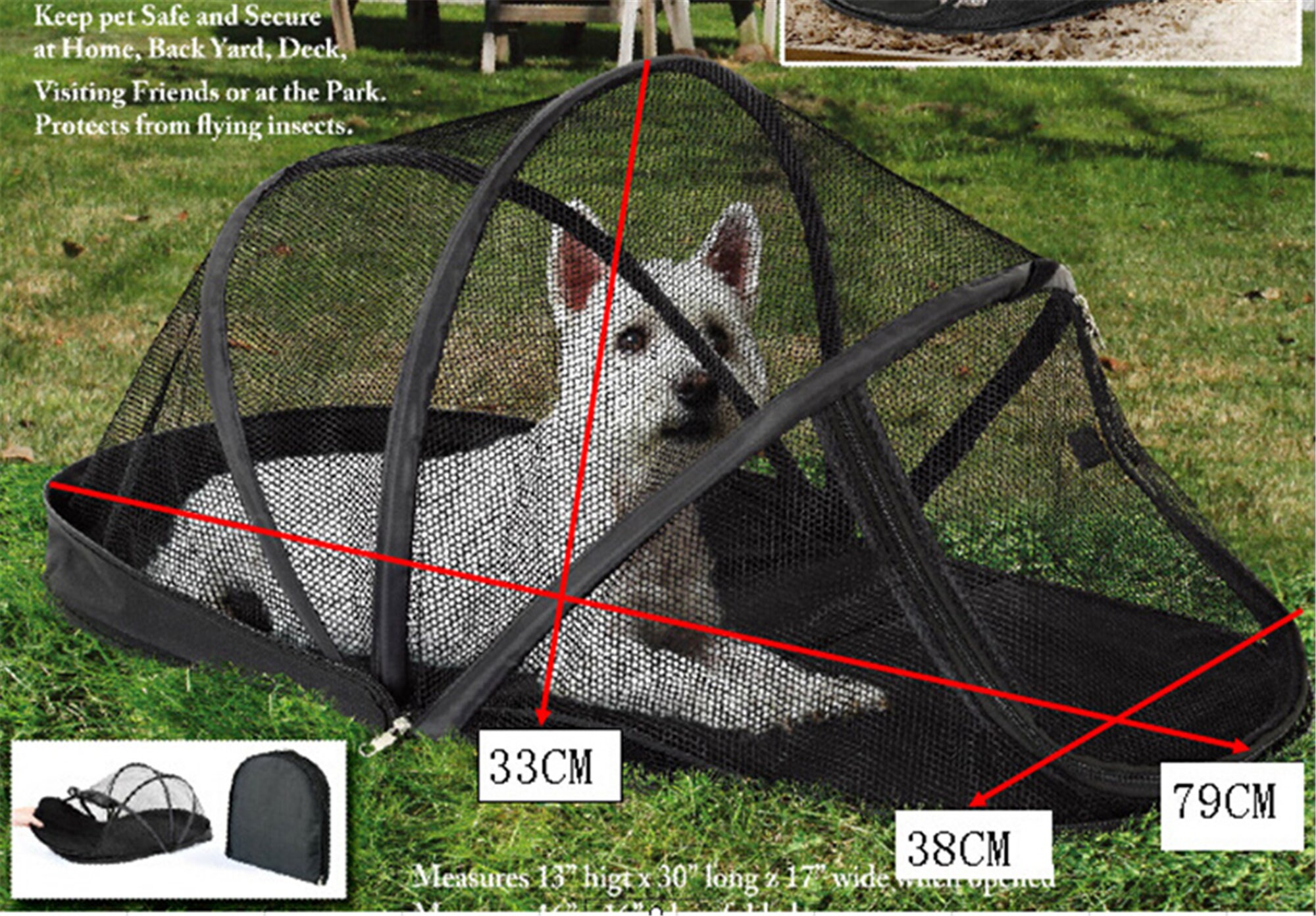 Portable Dog House Cage for Small Dogs Crate Cat Net Tent for Etsy